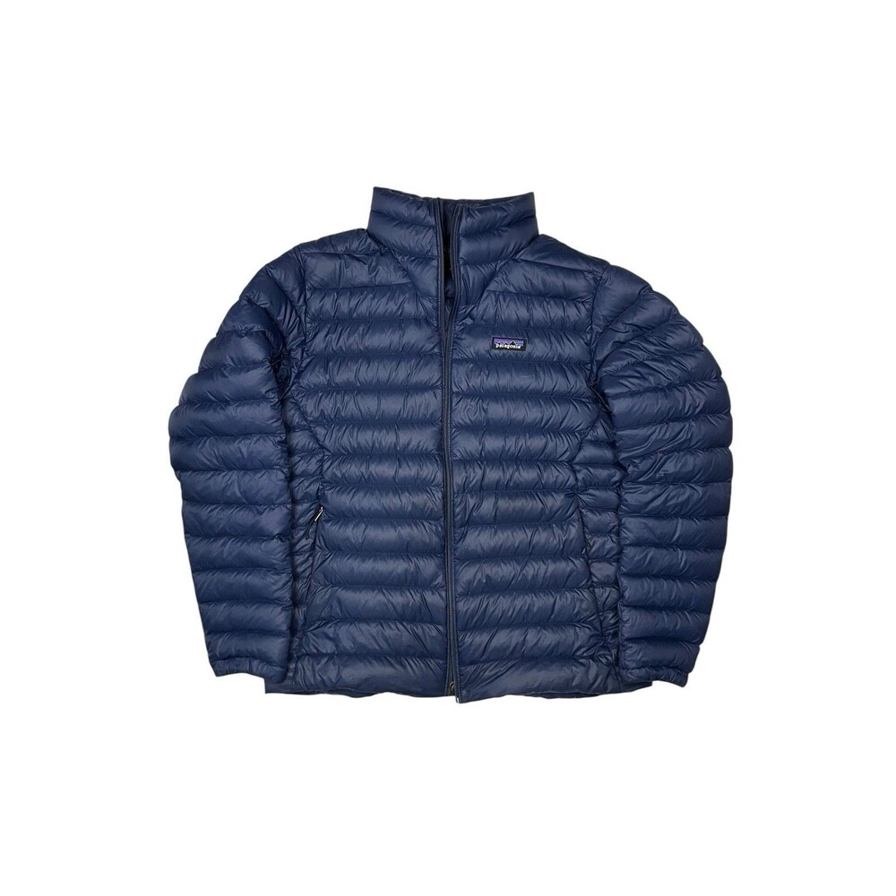Patagonia Down Sweater Puffer Jacket Men’s Large Navy Blue